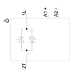 3RF2030-1AA02 Siemens Halbleiterrelais 3RF2, 1-phasig, B=45mm, 30A 24-230V/24V Produktbild Additional View 2 S