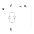 3RF2030-1AA22 Siemens Halbleiterrelais 3RF2, 1-phasig, B=45mm, 30A 24-230V/110 Produktbild Additional View 2 S