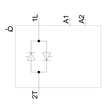 3RF20301AA26 Siemens Halbleiterrelais 3RF2, 1-phasig, B=45mm, 30A 48-600V/110 Produktbild Additional View 2 S