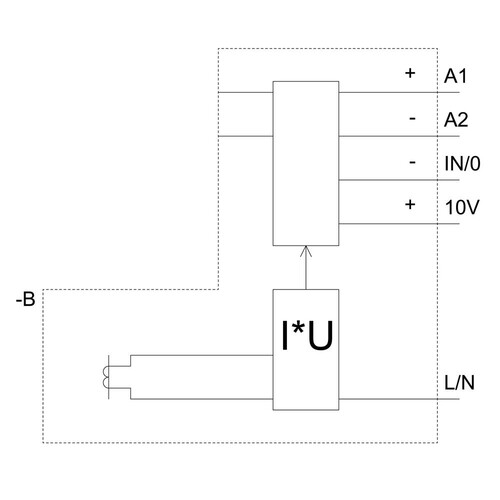 3RF2950-0KA13 Siemens Leistungssteller Strombereich 50A 110-230V/24V AC/DC Produktbild Additional View 2 L