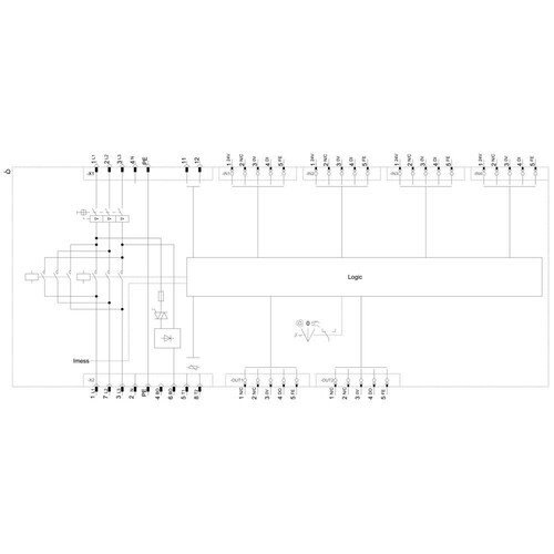 3RK1395-6LS41-3AD5 Siemens Motorstarter M200D Technologie-Modul Reversierstarte Produktbild Additional View 2 L