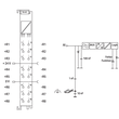 750-451 Wago 8-Kanal-Analogeingangsklemme Produktbild Additional View 1 S