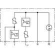 900447 DEHN Ü-ABLEITER DCOR L 3P 275 SO TYP2 KOMPAKTE BAUFORM 255V Produktbild Additional View 2 S