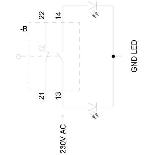 3SE5232-3RV40 Siemens Sicherheitspositionsschalter mit getren Produktbild Additional View 2 L