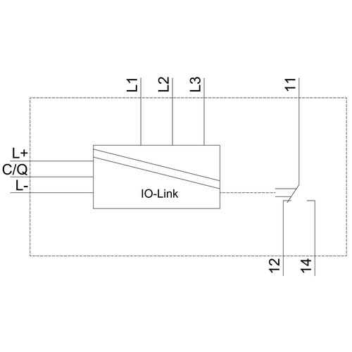 3UG48151AA40 Siemens Überwachungsrelais, digital für 3-phasige Netzspannung für  Produktbild Additional View 2 L