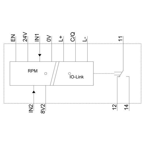 3UG4851-1AA40 Siemens Überwachungsrelais, digital, Drehzahlüb Produktbild Additional View 2 L