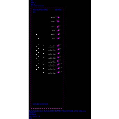 6AV3688-3AY36-0AX0 Siemens HMI KP8 PN Key Panel, 8 Kurzhubtasten mit mehrfarb Produktbild Additional View 1 L