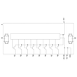 3RK3311-1AA10 Siemens Erweiterungsmodul 3RK33 für modulares Sicherheitssystem 3 Produktbild Additional View 1 S