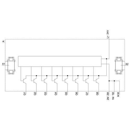 3RK3311-1AA10 Siemens Erweiterungsmodul 3RK33 für modulares Sicherheitssystem 3 Produktbild Additional View 1 L