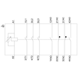 3RT2038-1CP04 Siemens Schütz AC 3, 37kW/400V, 2S+2Ö, AC 230V 50Hz Produktbild Additional View 1 S