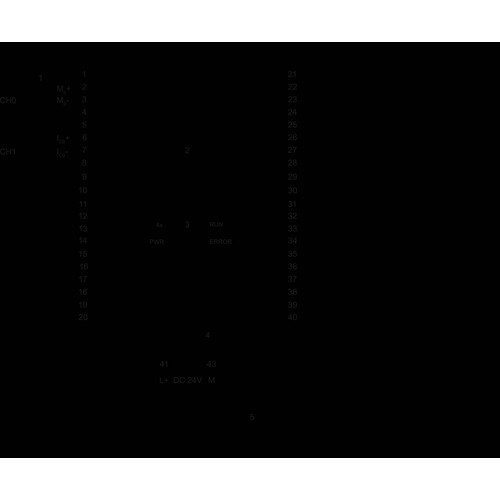 6ES7531-7QD00-0AB0 Siemens SIMATIC S7 1500, Analogeingabemodul AI 4xU/I/RTD/T Produktbild Additional View 1 L