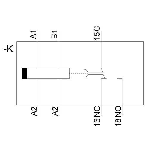 3RP2535-1AW30 Siemens Zeitrelais, rückfallverzögert, 1W, 15 Zeitbereiche, Produktbild Additional View 1 L