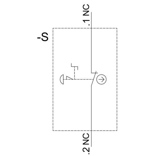 3SU1150-1HB20-1CG0 Siemens NOT HALT PILZDRUCKTASTER, 40MM, ROT Produktbild Additional View 1 L