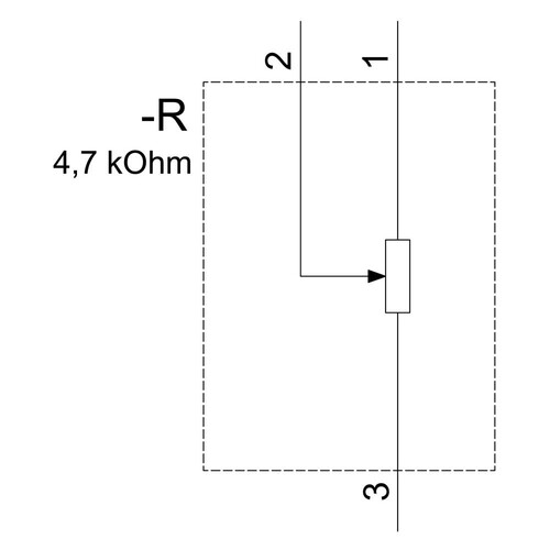 3SU1200-2PR10-1AA0 Siemens POTENTIOMETER, SCHWARZ Produktbild Additional View 1 L