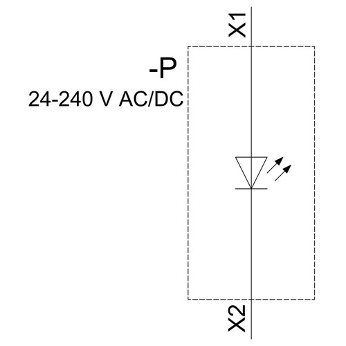 3SU1401-1BH60-1AA0 Siemens LED MODUL, WEISS Produktbild Additional View 1 L