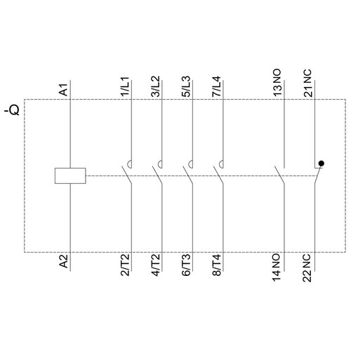 3RT2336-1AP00 Siemens 4S SCHUETZ,AC1:60A, AC230V 50HZ Produktbild Additional View 1 L