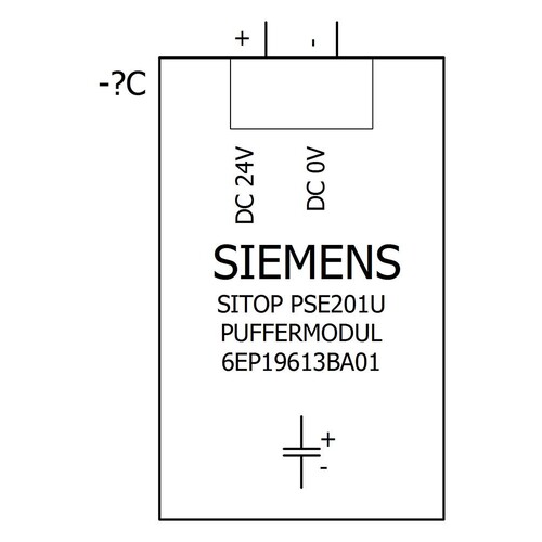 6EP1961-3BA01 Siemens SITOP PUFFERMODUL Produktbild Additional View 1 L