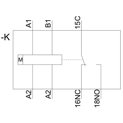 3RP2505-1AW30 Siemens ZREL MULTIFUNK 1WECHSLER ACDC12-240V Produktbild Additional View 1 L