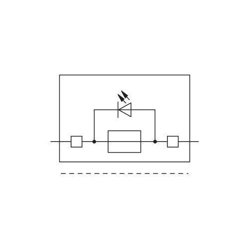 2002-1611/1000-541 Wago 2 Leiter Sicherungsklemme für G Sicherungseinsat Produktbild Additional View 1 L