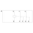 LZX:RT424524 Siemens STECKRELAIS, 2 WECHSLER, 24V AC, 8A, BR Produktbild Additional View 1 S