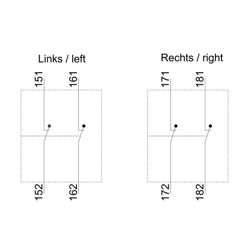 3RH1921-1KA02 Siemens HILFSSCHALTER 2OE DIN EN 50005 2-POL Produktbild Additional View 1 L