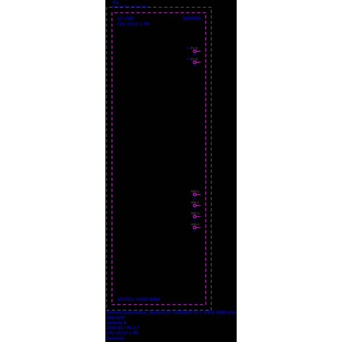 6ES7511-1FK02-0AB0 Siemens SIMATIC S7-1500F CPU1511F-1PN Zentralbaugr. Produktbild Additional View 1 L