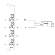 750-515 Wago 4DO AC 250 V 2A Pot free Relay4NO Produktbild Additional View 1 S