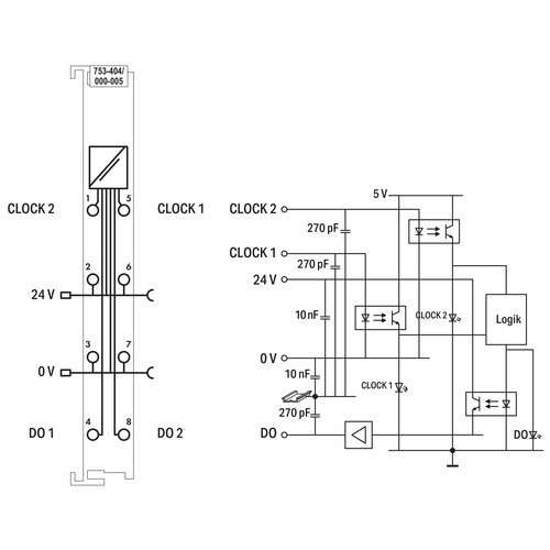 753-404/000-005 Wago 2Up Counter Produktbild Additional View 1 L