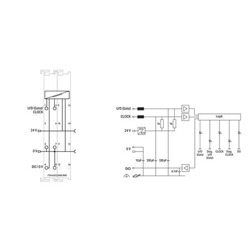 750-633/040-000 Wago Up/Down Counter Produktbild Additional View 1 L