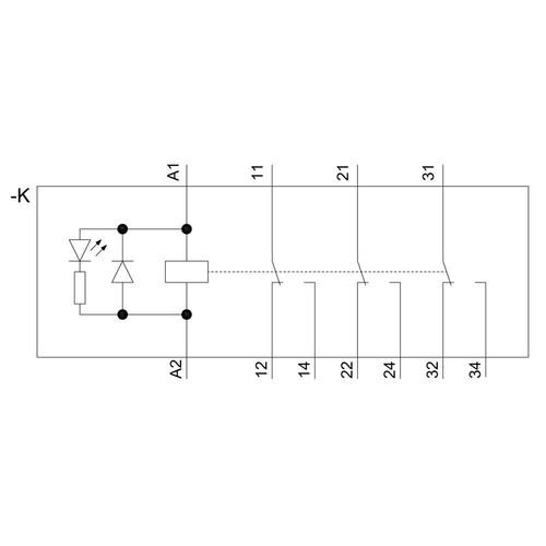 LZS:PT3A5L24 Siemens STECKKOPPLER KOMPLETTGER. DC24V/ 3 CO Produktbild Additional View 1 L