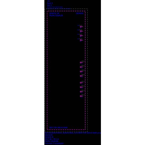 6ES7158-3AD10-0XA0 Siemens SIMATIC PN/PN Coupler z. deterministischen Datenaust. Produktbild Additional View 1 L