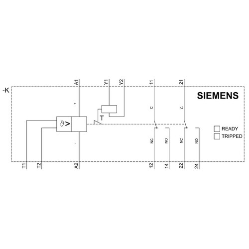 3RN2012-1BW30 Siemens THERMISTOR MOTORSCHUTZ 2W FERNRESET Produktbild Additional View 1 L