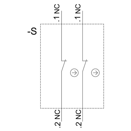 3SU1400-1AA10-1EA0 Siemens KONTAKTMODUL 2OE Produktbild Additional View 1 L