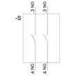 3SU1100-2BL60-1NA0 Siemens KNEBELSCHALTER, I O II, SCHWARZ, WEISS Produktbild Additional View 1 S