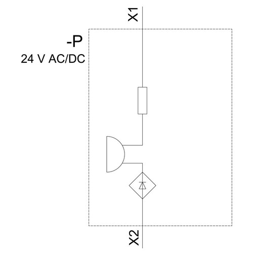 3SU1200-6KB10-1AA0 Siemens AKUSTISCHER MELDER, SCHWARZ Produktbild Additional View 1 L