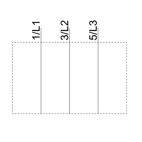 3RU2946-3AA01 Siemens EINZELAUFSTELLUNGSTRAEGER BG. S3 Produktbild Additional View 1 L