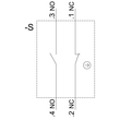 3SU1150-0AB10-1FA0 Siemens DRUCKTASTER, SCHWARZ Produktbild Additional View 1 S