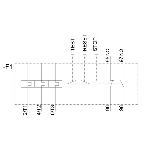 3RU2146-4LB0 Siemens THERM. UEBERLASTRELAIS, 70...90 A Produktbild Additional View 1 L