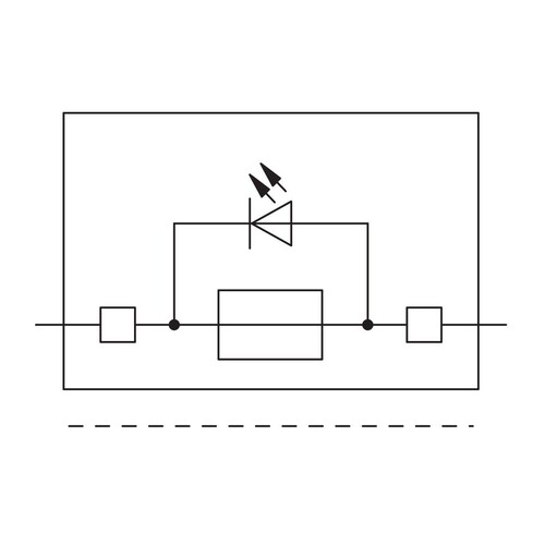 2004-911/1000-836 Wago Sicherungsstecker mit Lasche für G Sicherungseinsatz 5 x Produktbild Additional View 1 L