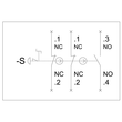 3SU1801-0NE00-4AB2 Siemens GEHAEUSE KUNSTSTOFF, 1 BEFEHLSSTELLE Produktbild Additional View 1 S