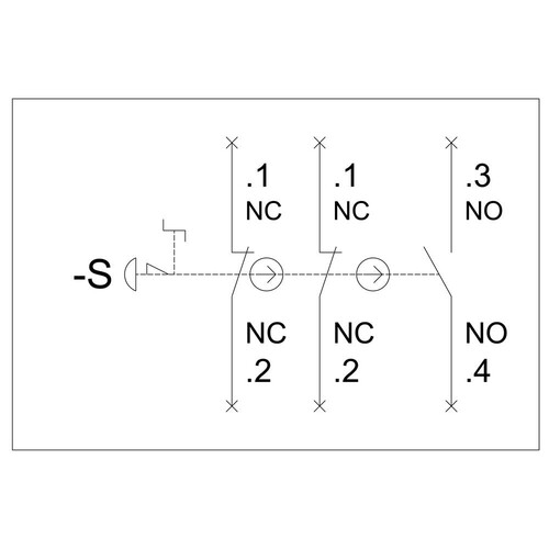 3SU1801-0NE00-4AB2 Siemens GEHAEUSE KUNSTSTOFF, 1 BEFEHLSSTELLE Produktbild Additional View 1 L