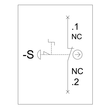 3SU1801-0NA00-2AA2 Siemens GEHAEUSE KUNSTSTOFF, 1 BEFEHLSSTELLE Produktbild Additional View 1 S