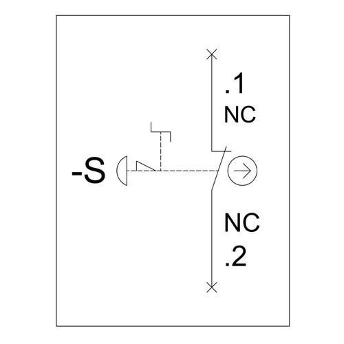 3SU1801-0NA00-2AA2 Siemens GEHAEUSE KUNSTSTOFF, 1 BEFEHLSSTELLE Produktbild Additional View 1 L