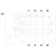 5SV3344-4 Siemens FI Schutzschalter Typ B 40A 3+N pol. 30mA 400V 4TE kurzzeitve Produktbild Additional View 1 S