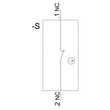 3SU1150-0AB10-1CA0 Siemens Drucktaster, 22mm, rund, Metall, hochglanz, schwarz, Produktbild Additional View 1 S