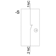 3SU1500-1AA10-1CA0 Siemens Halter für 3 Module, 1Ö Produktbild Additional View 1 S