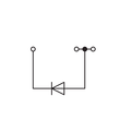 280-673/281-411 Wago Bauelementklemme,3 Leiter,mit Diode 1N4007,grau Produktbild Additional View 1 S