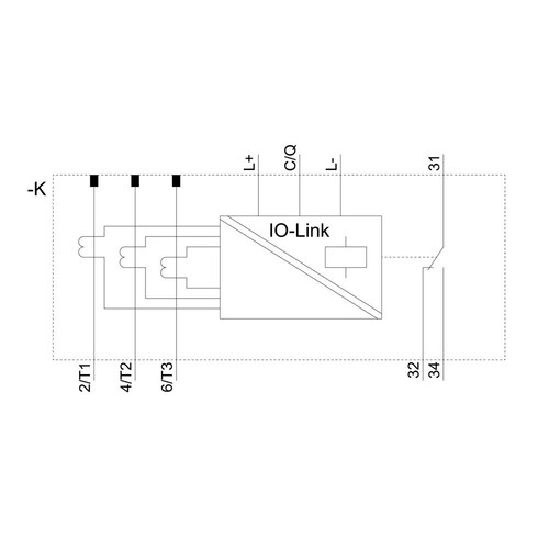 3RR2442-1AA40 Siemens Stromüberwachungsrelais für IO Link S0 Produktbild Additional View 1 L