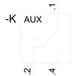 3VA9988-0AA11 Siemens Hilfsschalter Wechslerkontakte Typ HP (14mm) Zubehör  Produktbild Additional View 1 S