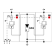 420480293 DS50PVS-880G/10KT1 Citel Kombi-Ableiter Typ 1+2 für Photovoltaik Produktbild Additional View 1 S